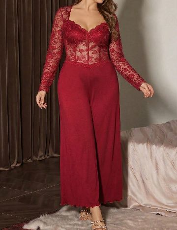 Salopeta SHEIN CURVE, rosu
