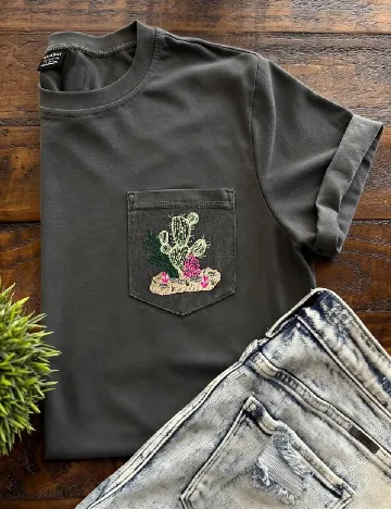 Tricou SHEIN, gri