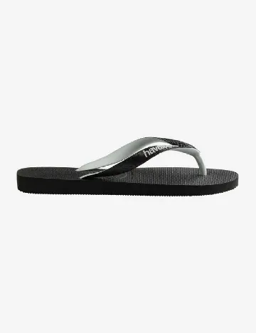 Slapi havaianas, negru