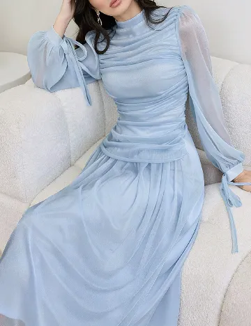 Rochie lunga SHEIN, bleu
