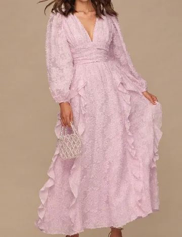 Rochie lunga SHEIN, roz
