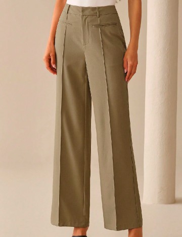 Pantaloni SHEIN, maro