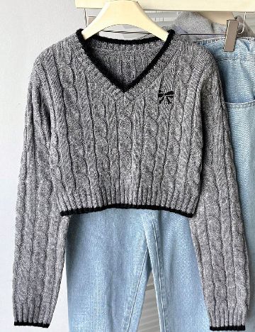 Bluza Shein Kids, gri