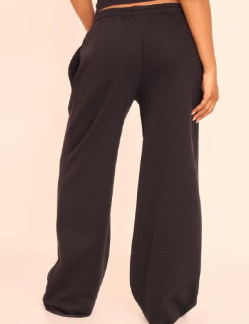 Pantaloni PrettyLittleThing, negru