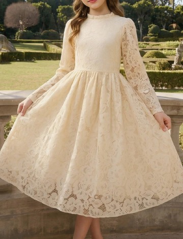 Rochie Shein Kids, crem