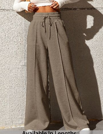 Pantaloni SHEIN CURVE, gri