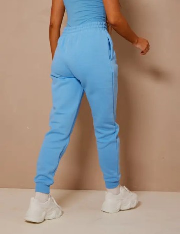 Pantaloni PrettyLittleThing, albastru