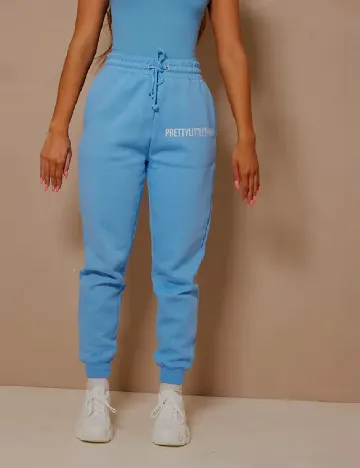 Pantaloni PrettyLittleThing, albastru
