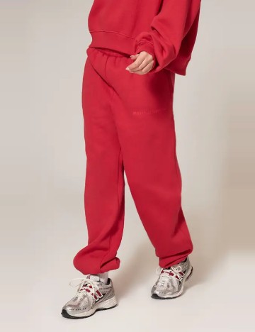 Pantaloni PrettyLittleThing, rosu