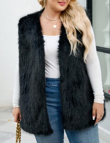 Vesta SHEIN CURVE, negru
