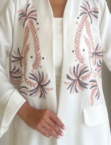 Blazer SHEIN, alb