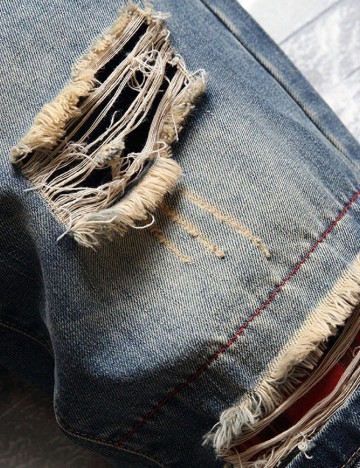 Pantaloni scurti SHEIN, albastru