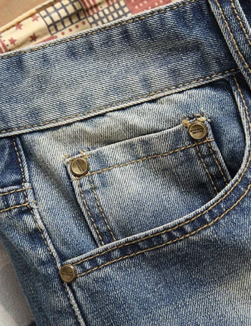 Pantaloni scurti SHEIN, albastru