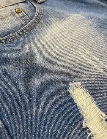 Pantaloni scurti SHEIN, albastru