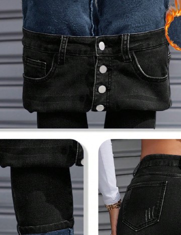 Blugi SHEIN, negru