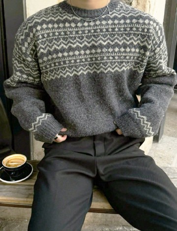 Pulover SHEIN, gri