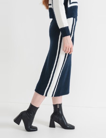 Fusta Pepe Jeans, bleumarin