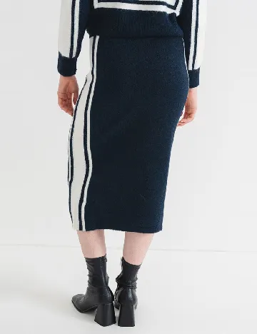 Fusta Pepe Jeans, bleumarin