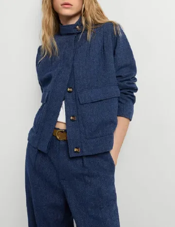Jacheta Pepe Jeans, albastru