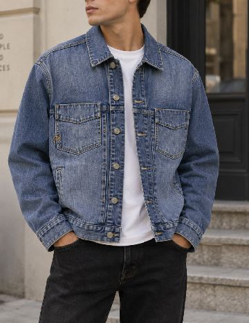 Jacheta Pepe Jeans, albastru