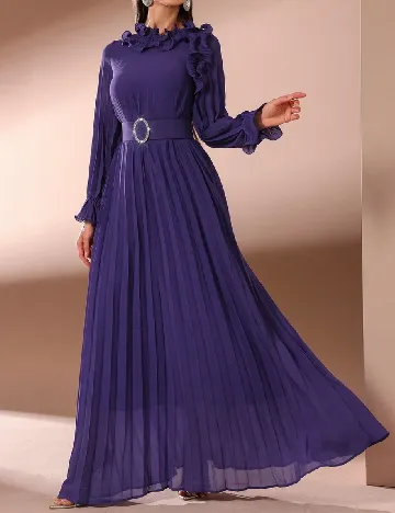Rochie lunga Toleen, mov