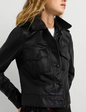 Jacheta Pepe Jeans, negru