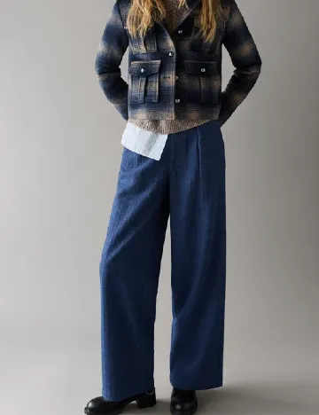 Pantaloni Pepe Jeans, albastru