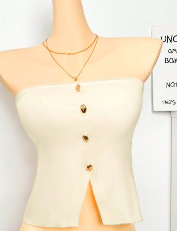 Top SHEIN, bej