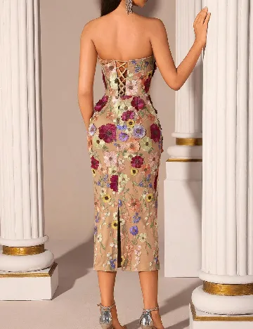 Rochie medie SHEIN, maro