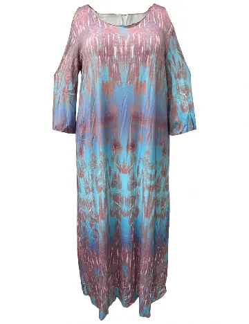 Rochie lunga SHEIN CURVE, mix culori