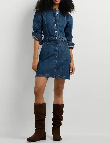 Rochie scurta Pepe Jeans, albastru