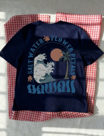 Tricou SHEIN, bleumarin