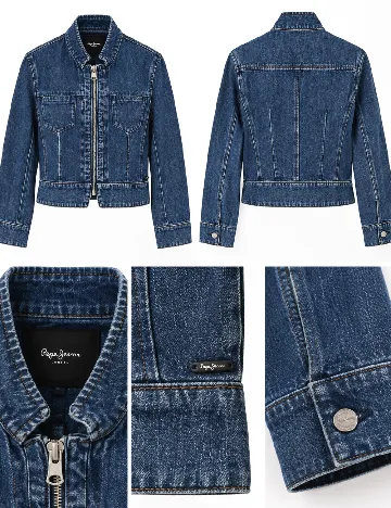 Jacheta Pepe Jeans, albastru