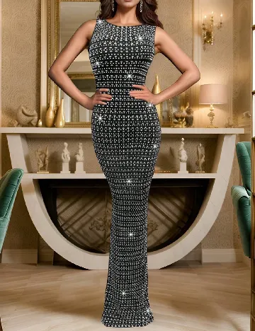 Rochie lunga SHEIN, negru