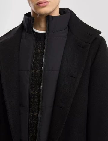 Palton Q/S, negru