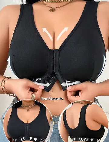 Sutien SHEIN CURVE, negru