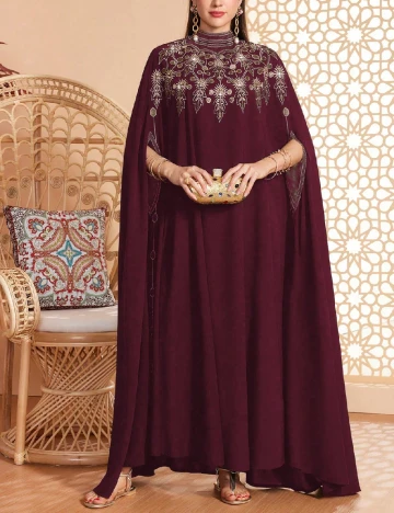 Rochie lunga Toleen, visiniu