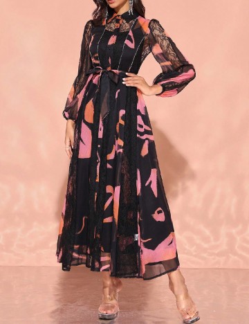 Rochie lunga SHEIN, negru