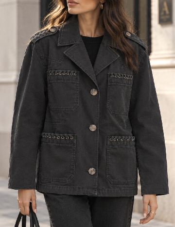 Jacheta Pepe Jeans, negru