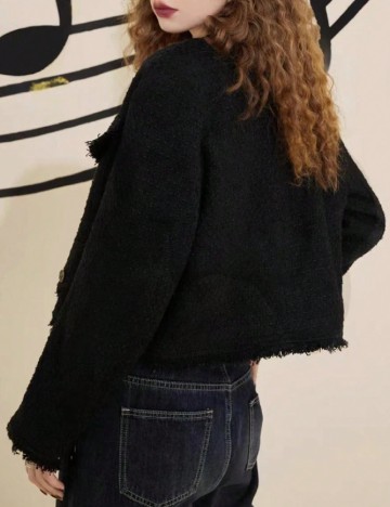 Cardigan Alicedudu, negru