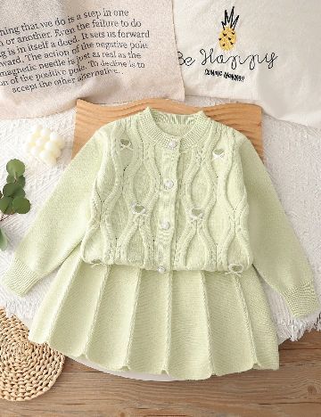Compleu Shein Kids, verde