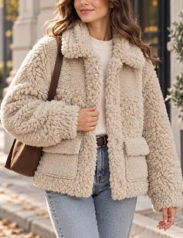 Jacheta Pepe Jeans, crem