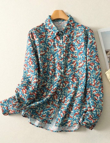 Camasa SHEIN, floral print