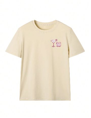 Tricou SHEIN, crem