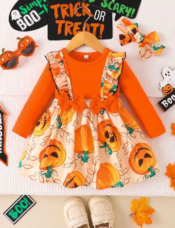 Rochie Shein Kids, portocaliu