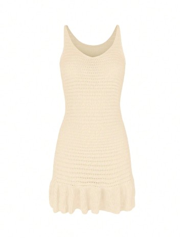 Rochie de plaja SHEIN, bej