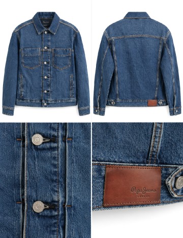 Jacheta Pepe Jeans, albastru