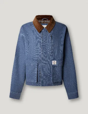 Jacheta Pepe Jeans, albastru
