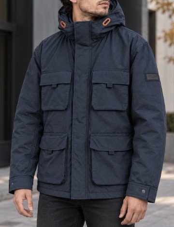 Geaca Pepe Jeans, bleumarin