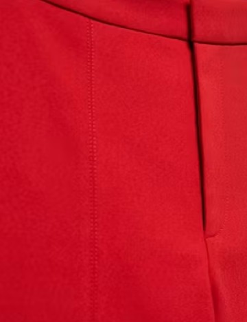 Pantaloni Mango, rosu